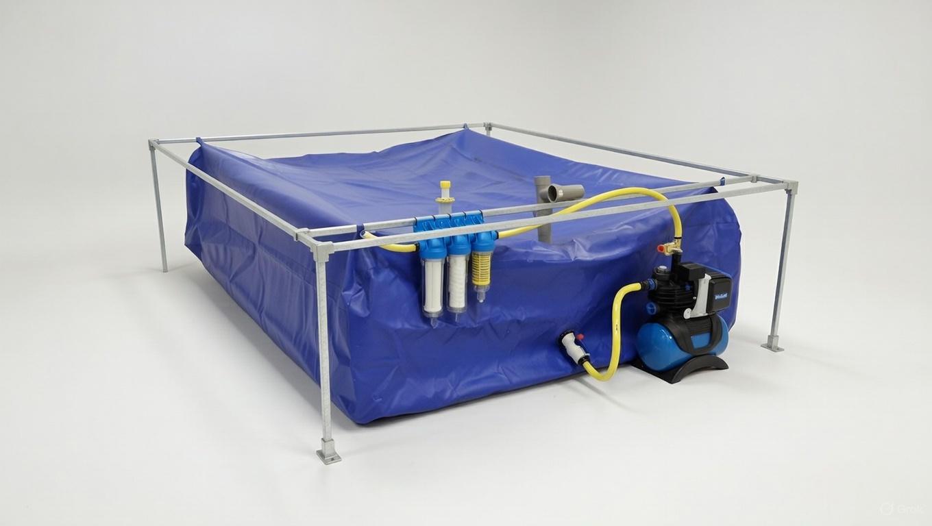 Regenwatersysteem 4000 liter