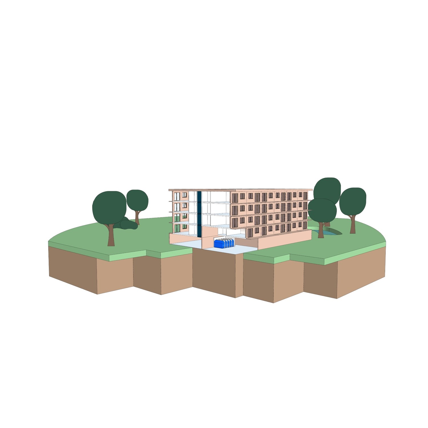 Regenwater opvangen appartementen